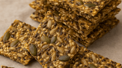 Healthy and Crunchy Seed Chips